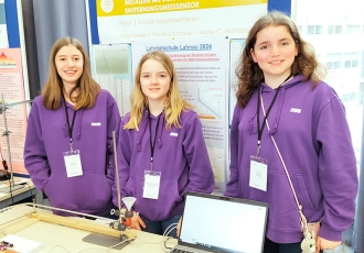 Mädels der LTS bei „Jugend forscht“