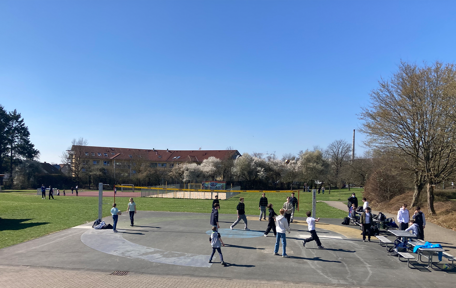Volleyball im ganzen Jahr