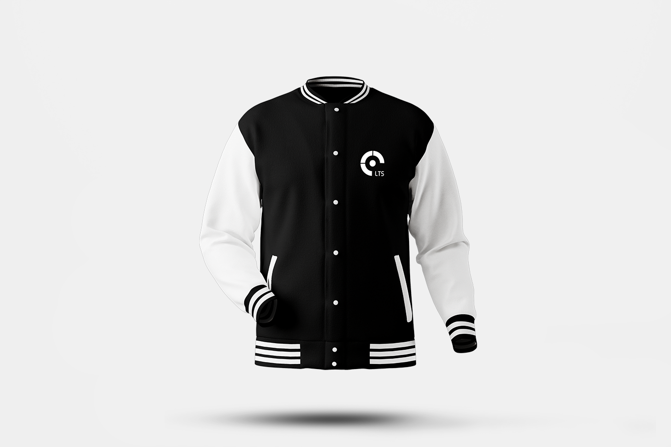 LTS Unisex College JacketSchwarz XS